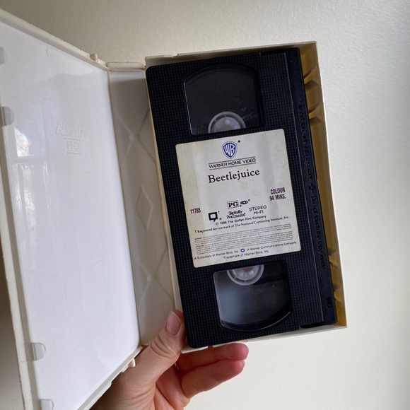 Vintage Beetlejuice VHS Tape - Picture 3 of 3